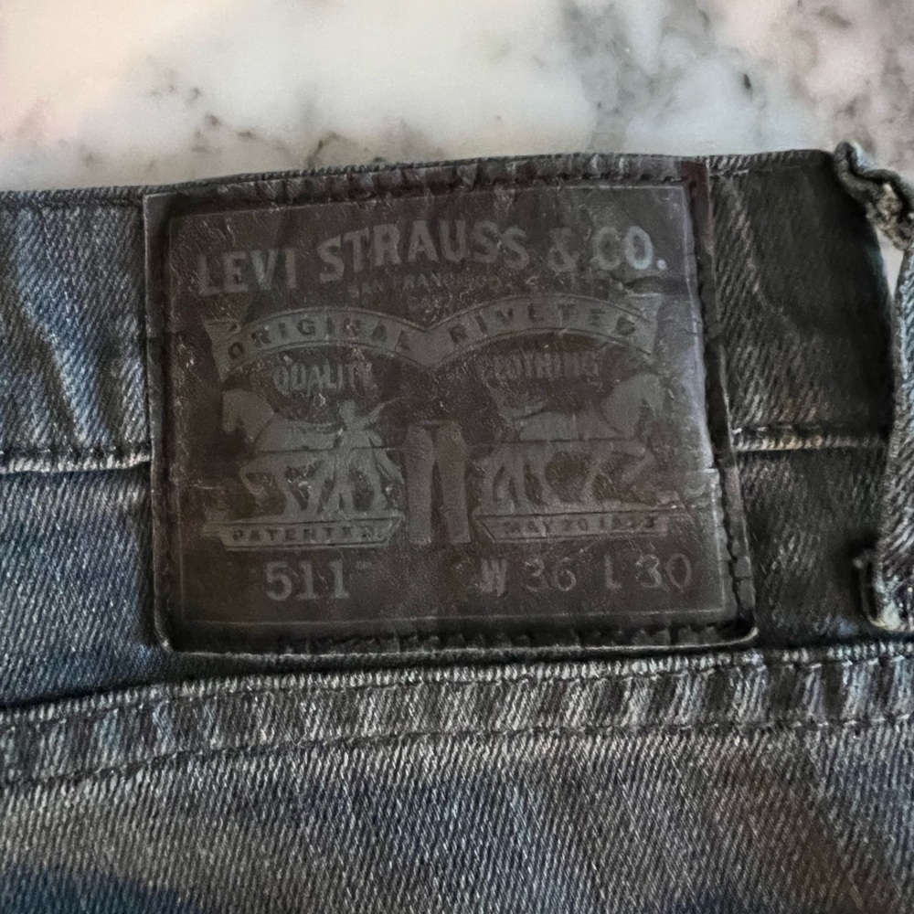 Levi Strauss & Co. Style 511 Stretch Slim Fit Mens Jeans - Picture 4 of 5